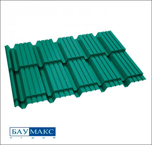 Металлочерепица КАСКАД Бирюзовый RAL 5021 ПЭ